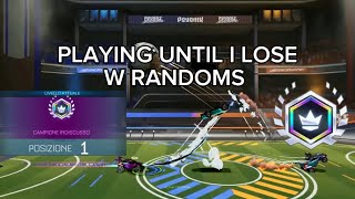 Top 1 Playing 2v2s Until Lose With Randoms  Rocket League Sideswipe [upl. by Gombosi]