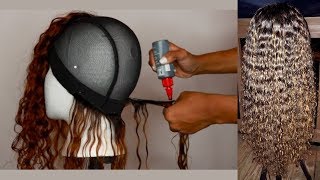 How To Make A Wig Beginner Friendly Jazzie Jae T [upl. by Aianat]