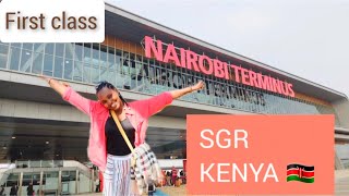 FIRST CLASS ON SGR KENYA 🇰🇪 AS A UGANDAN 🇺🇬 I WAS MIND BLOWN THIS MUST BE A PLANE 🛩 [upl. by Lizabeth551]