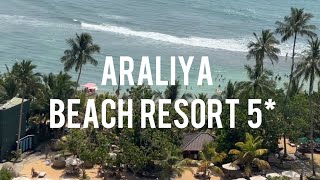 Sri Lanka 2024 Araliya beach resort 5  new hotel with best beach full tour in 4k [upl. by Acisset744]