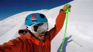 Ski School Grimentz  Zinal skiing with the Lang Gang 2019 [upl. by Uos]