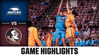 Hofstra vs Florida State Game Highlights  202425 ACC Men’s Basketball [upl. by Westberg]