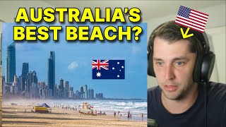 American reacts to the Gold Coast Australia [upl. by Johiah]