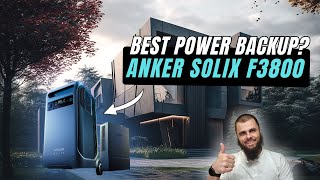 Best Home Power system 2023 Anker SOLIX F3800 Preview Portable Power Station [upl. by Inna]