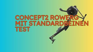 Concept2 RowErg mit Standardbeinen im Test KURZ amp KOMPAKT Zusammengefasst [upl. by Kerrie747]