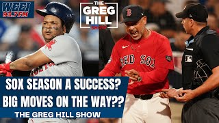 Red Sox Season a Success Big Splash On the Way  The Greg Hill Show [upl. by Jeana]