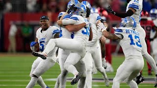 Lions vs Texans CRAZY ending [upl. by Ymeon189]