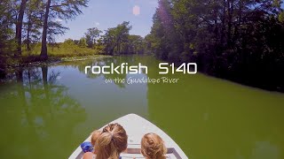 Rockfish Boats S140 on the Guadalupe River [upl. by Conover]