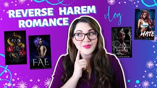 Reading Reverse Harem Romance  The More the Merrier  Vlog [upl. by Sonja]