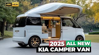 2025 KIA Camper Van Release Date Price amp Features Revealed [upl. by Adlare]