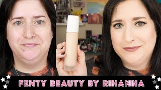 Fenty Pro Filtr Soft Matte by Rihanna  FRIDAY FOUNDATION FIX  Dry Skin Over 40 [upl. by Rosalinda875]