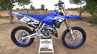 Motocross Action tests Ryan Villopotos Yamaha YZ125 2 Stroke [upl. by Merle]