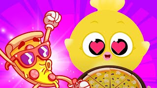 Pizza Songs 🍕 Yummy Pizza Song Lets Sing Together  Funny Songs with Giligilis  Kids [upl. by Aikemal]