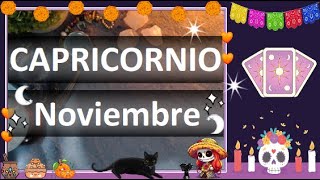 CAPRICORNIO ♑️  Noviembre  2024 [upl. by Leirrad406]