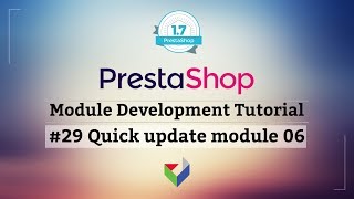 Download link in description  Making of Quick Update Module 6  PrestaShop Module Tutorial Part 29 [upl. by Perusse]