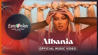 Ronela Hajati  Sekret  Albania 🇦🇱  Official Music Video  Eurovision 2022 [upl. by Gabrielli]