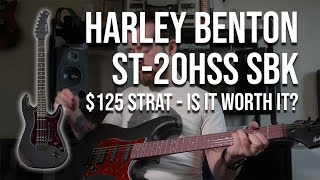 Harley Benton ST20 HSS SBK  Is it worth it Review [upl. by Carson]