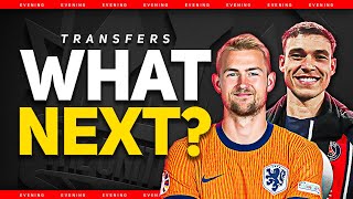 DE LIGT UGARTE amp FRIMPONG Man Utd Transfer News [upl. by Lecia44]