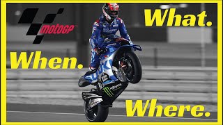 MotoGP  Everything you need to know  What When Where  DRS [upl. by Rekoob]