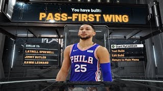 Best PassFirst Wing Build on NBA 2K20 Most Overpowered Lockdown Defender Build on NBA 2K20 [upl. by Nautna743]