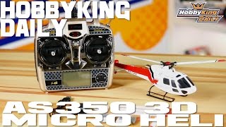 AS 350 3D Micro Heli  HobbyKing Daily [upl. by Truelove]