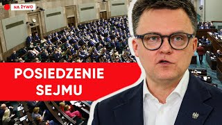 22 posiedzenie Sejmu X kadencji NA ŻYWO [upl. by Agarhs]