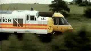 British Railways Advert  HST v Class 37 Police Car [upl. by Morey657]