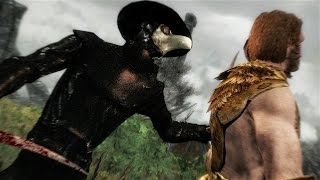 Skyrim Special Edition Xbox One Part 91 – Plague Doctor Outfit [upl. by Eniffit]