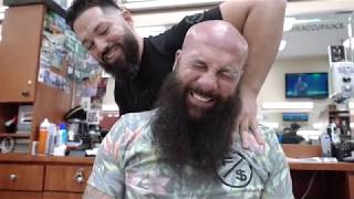 CRAZY Barbershop Therapy fixes 20 YEARS SHOULDER PAIN [upl. by Terryl]