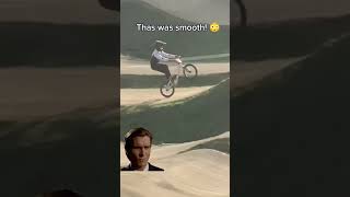 THAT WAS SMOOTH 🥳 bmx bike trick fypage [upl. by Hseham714]