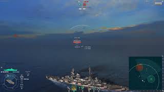 Hood vs Bismarck WOWS Battle of Denmark Strait [upl. by Joash]