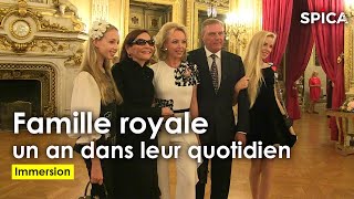 Famille royale  un an dans leur quotidien [upl. by Cassiani]