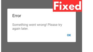 How To Fix Error Facebook Something Went Wrong Please Try Again Later Problem [upl. by Lalad]