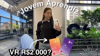 COMO EU CONSEGUI UMA VAGA DE JOVEM APRENDIZ EM UM BANCO  salário e benefícios  minha experiência [upl. by Ecikram96]