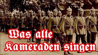 Was alte Kameraden singen  MarschliederPotpourriGerman Marching Songs Medley [upl. by Anahs]