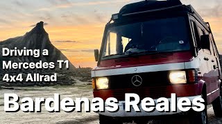 Mercedes T1 4x4 in Las Bardenas Reales Spain [upl. by Redman310]