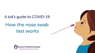 A kids guide to Covid19 How the nose swab test works [upl. by Marline]