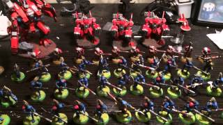 1000 points Tau Empire Army List [upl. by Sheffy]