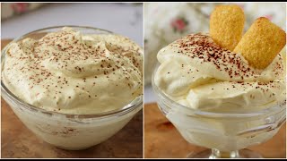 Crema al mascarpone con uova pastorizzate ideale per tiramisù [upl. by Ettennil]