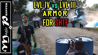 Why You Need Level IV Body Armor For SHTF  LVL III amp IV vs M193 amp M855 [upl. by Obbard]