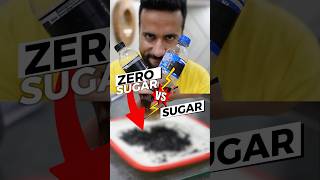 Zero Sugar Vs Normal Cold Drinks scienceexperiment science ashusir experiment health shorts [upl. by Gilliam720]