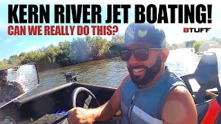 KERN RIVER Extreme mini jet boating in rapids in 4K with GoPro Holding on for my life [upl. by Ayenat]