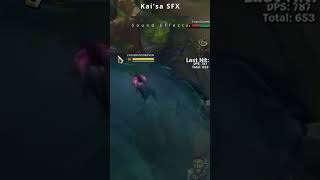 Kaisa SFX amp Voice  League of Legends Quick Showcase [upl. by Acinehs]