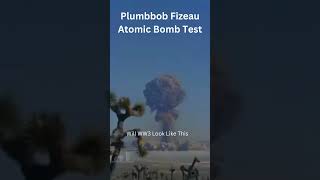 Plumbbob Fizeau Atomic Bomb Test shortvideo [upl. by Gordy]