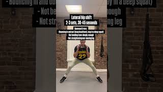 Dynamic Lateral Hip Shifts Unloaded or Loaded [upl. by Spohr]