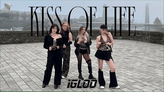 KPOP IN PUBLIC KISS OF LIFE  IGLOO  Dance cover by U2verse  FRANCE [upl. by Phira]