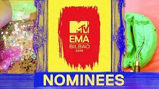 2018 MTV EMA Nominees ASMR Video [upl. by Eremihc667]