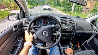 2006 Volkswagen Golf Mk5 14 80HP 0100 POV Test Drive 1241 Joe Black [upl. by Faina965]