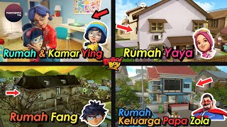 10 Rumah Teman BoBoiBoy [upl. by Nilyaj]