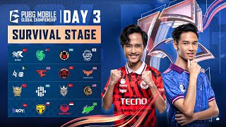 ID 2024 PMGC League  Survival Stage Day 3  PUBG MOBILE Global Championship [upl. by Veda]